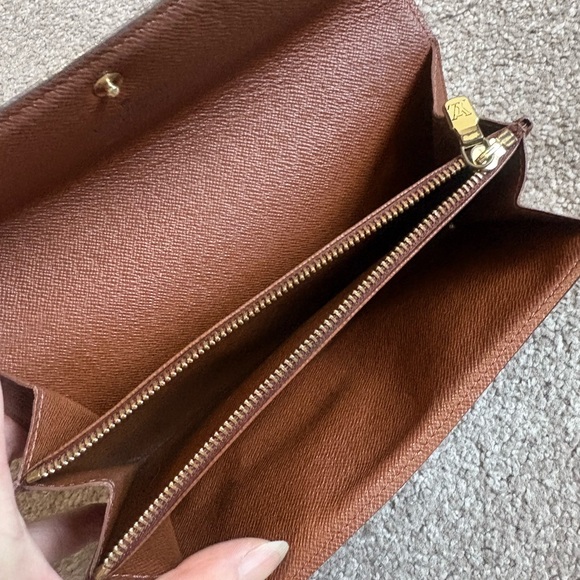 Auth Louis Vuitton monogram Sarah wallet Firm price - Picture 3 of 12